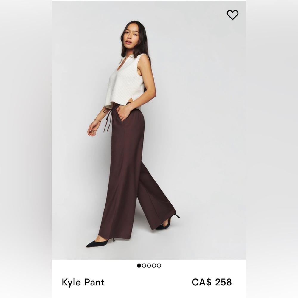 Reformation Kyle Pant Small